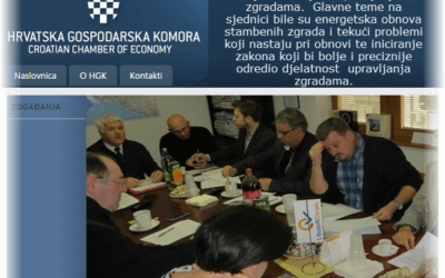 Sjednica Vijeća upravljanja zgradama pri HGK